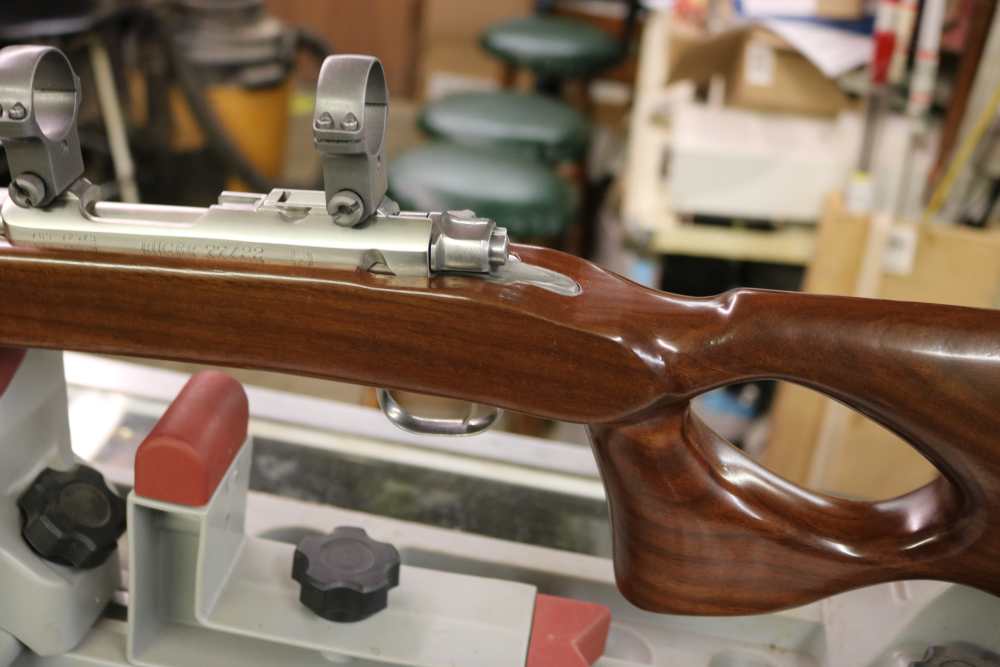 RUGER 77-22 STAINLESS WITH XTRA STOCK NICE-img-4