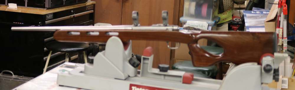 RUGER 77-22 STAINLESS WITH XTRA STOCK NICE-img-0