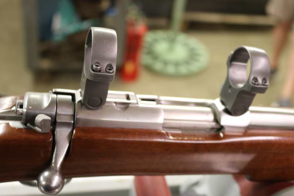 RUGER 77-22 STAINLESS WITH XTRA STOCK NICE-img-13