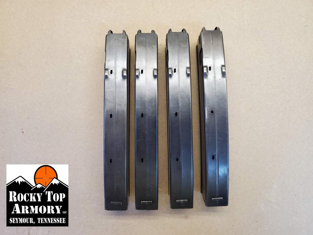 OEM HECKLER & KOCH MP5 9X19MM MAGAZINE 80'S PRODUCTION CODES (LOT OF 4)-img-3