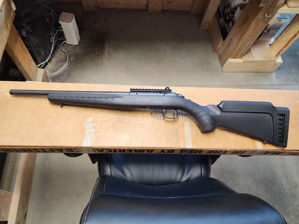 PICS NEW RUGER AMERICAN RIMFIRE RIFLE .22 LR 16" TARGET THREADED 22 16 8391-img-8