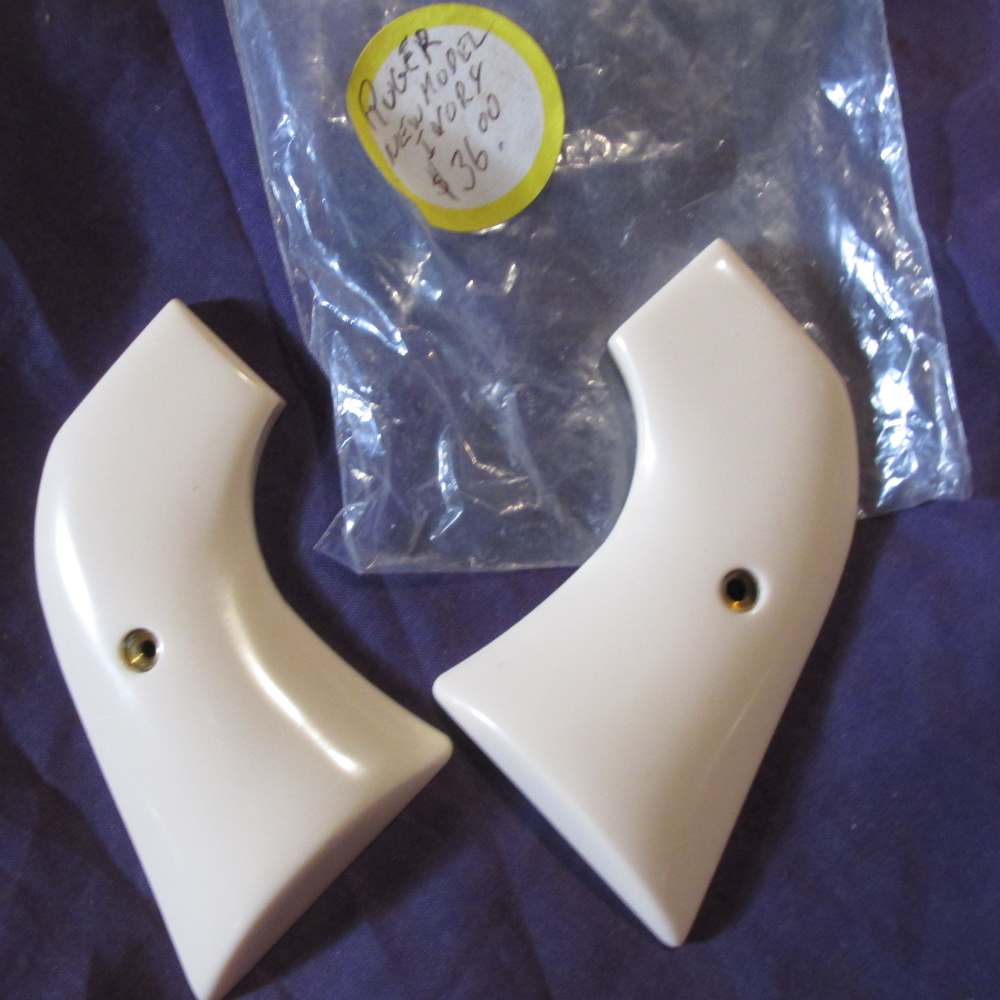 Ruger New Model Ivory Grips-img-0