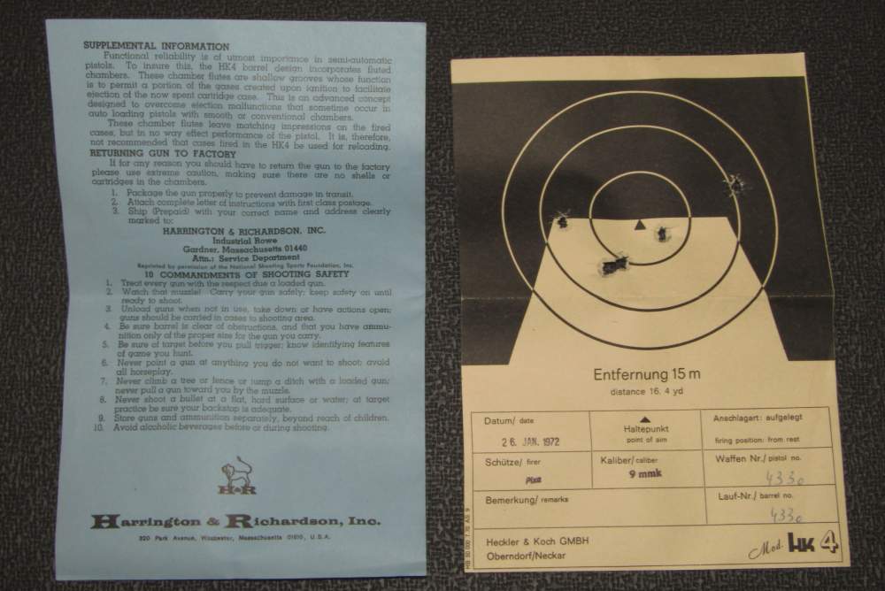 Heckler & Koch HK4 H&R Import 1971 380 ACP with .22LR Conversion-img-19
