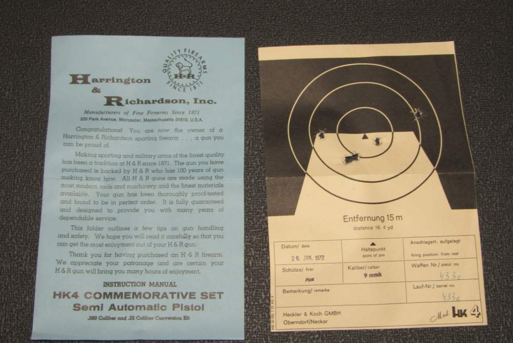 Heckler & Koch HK4 H&R Import 1971 380 ACP with .22LR Conversion-img-18