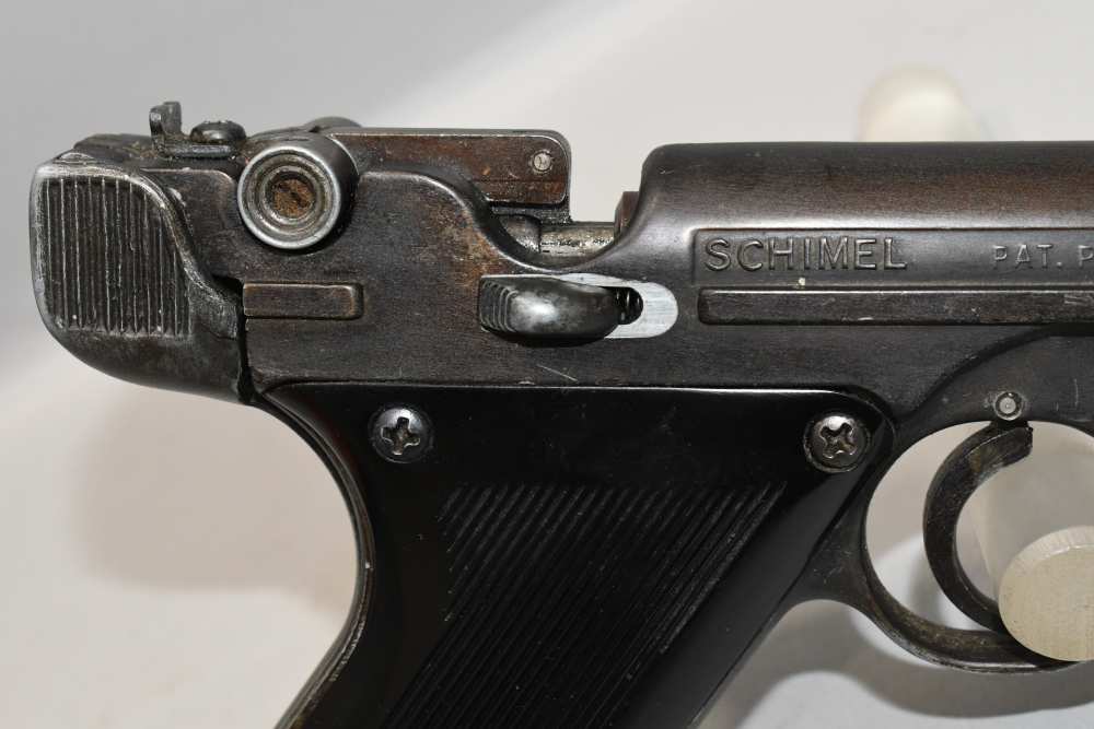 Scarce Schimel GP22 C02 Powered 22 Cal Air Pistol W Original Box Luger READ-img-4