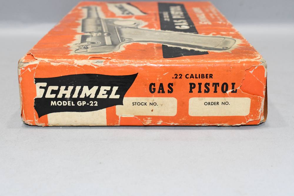 Scarce Schimel GP22 C02 Powered 22 Cal Air Pistol W Original Box Luger READ-img-28