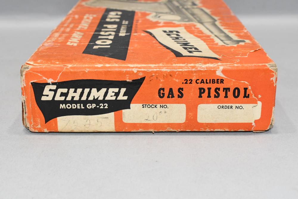 Scarce Schimel GP22 C02 Powered 22 Cal Air Pistol W Original Box Luger READ-img-26