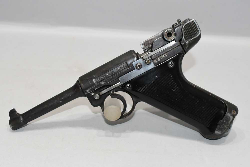 Scarce Schimel GP22 C02 Powered 22 Cal Air Pistol W Original Box Luger READ-img-6