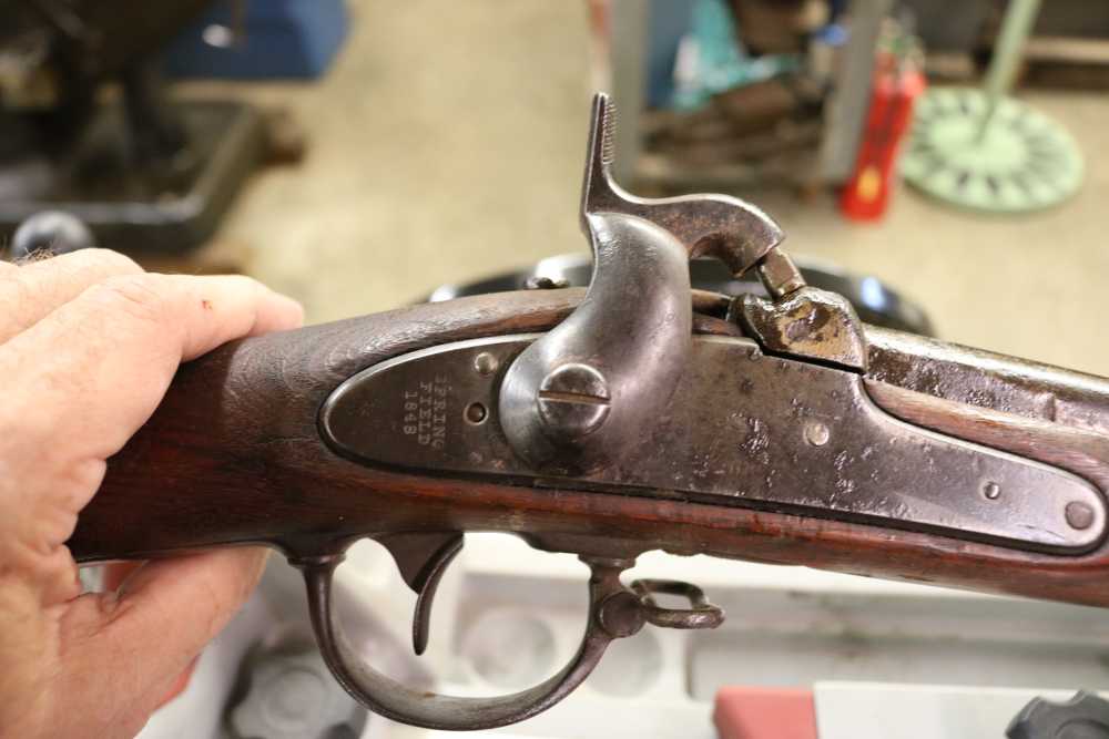 SPRINGFIELD ARMORY 1848  68 CALIBER MUSKET BLACK POWDER RIFLE-img-30