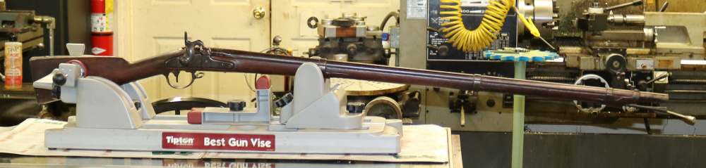 SPRINGFIELD ARMORY 1848  68 CALIBER MUSKET BLACK POWDER RIFLE-img-1