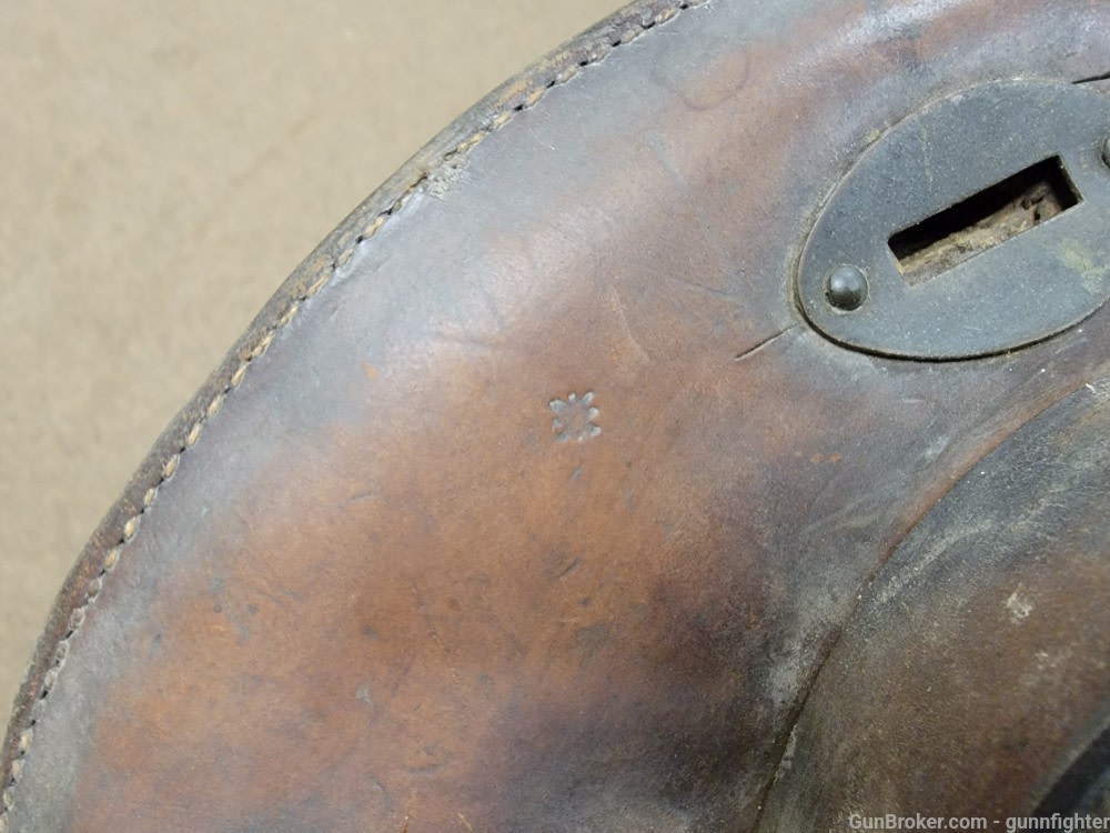 U.S. Span AM /  WW1 Era Military McLellan Saddle 11 1/2 Inch Original -img-7
