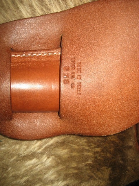 LIKE NEW EL PASO SADDLERY L/H CROSSDRAW RUGER 6.5"-img-3