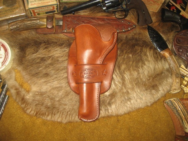 LIKE NEW EL PASO SADDLERY L/H CROSSDRAW RUGER 6.5"-img-0