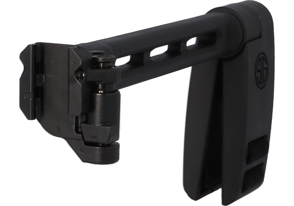 Sig Sauer 8901672 Pivoting Contour Brace Black Folding-img-0