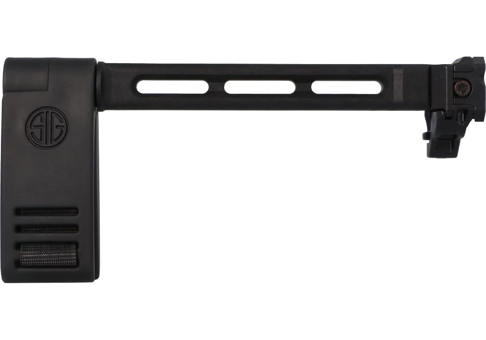 Sig Sauer 8901672 Pivoting Contour Brace Black Folding-img-1