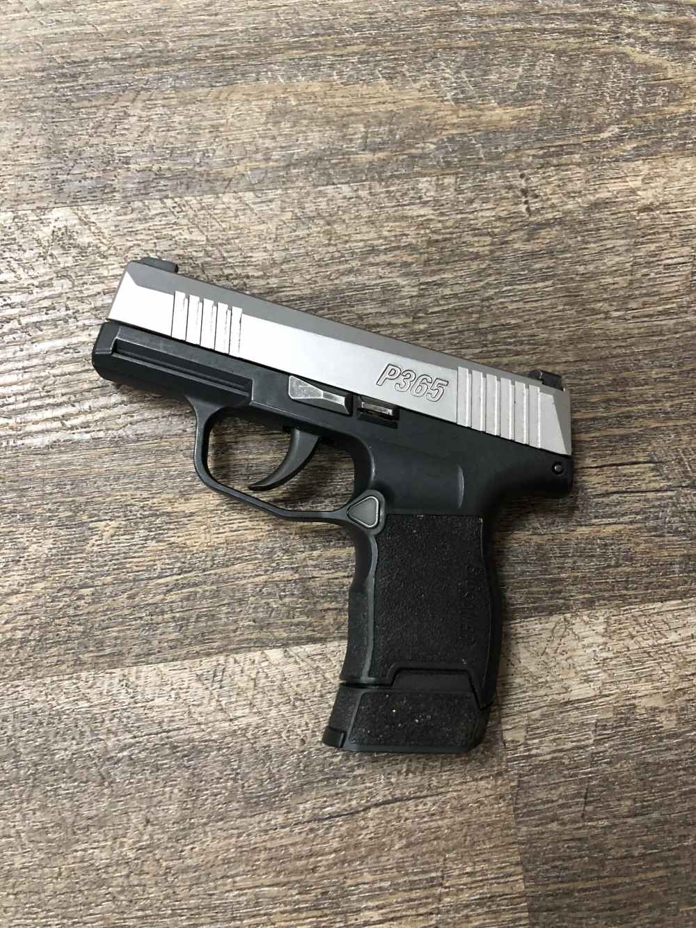 Sig Sauer P365 Two Tone Semi Auto 9mm Pistol Micro Compact w/ 1 Mag 3.1"-img-0