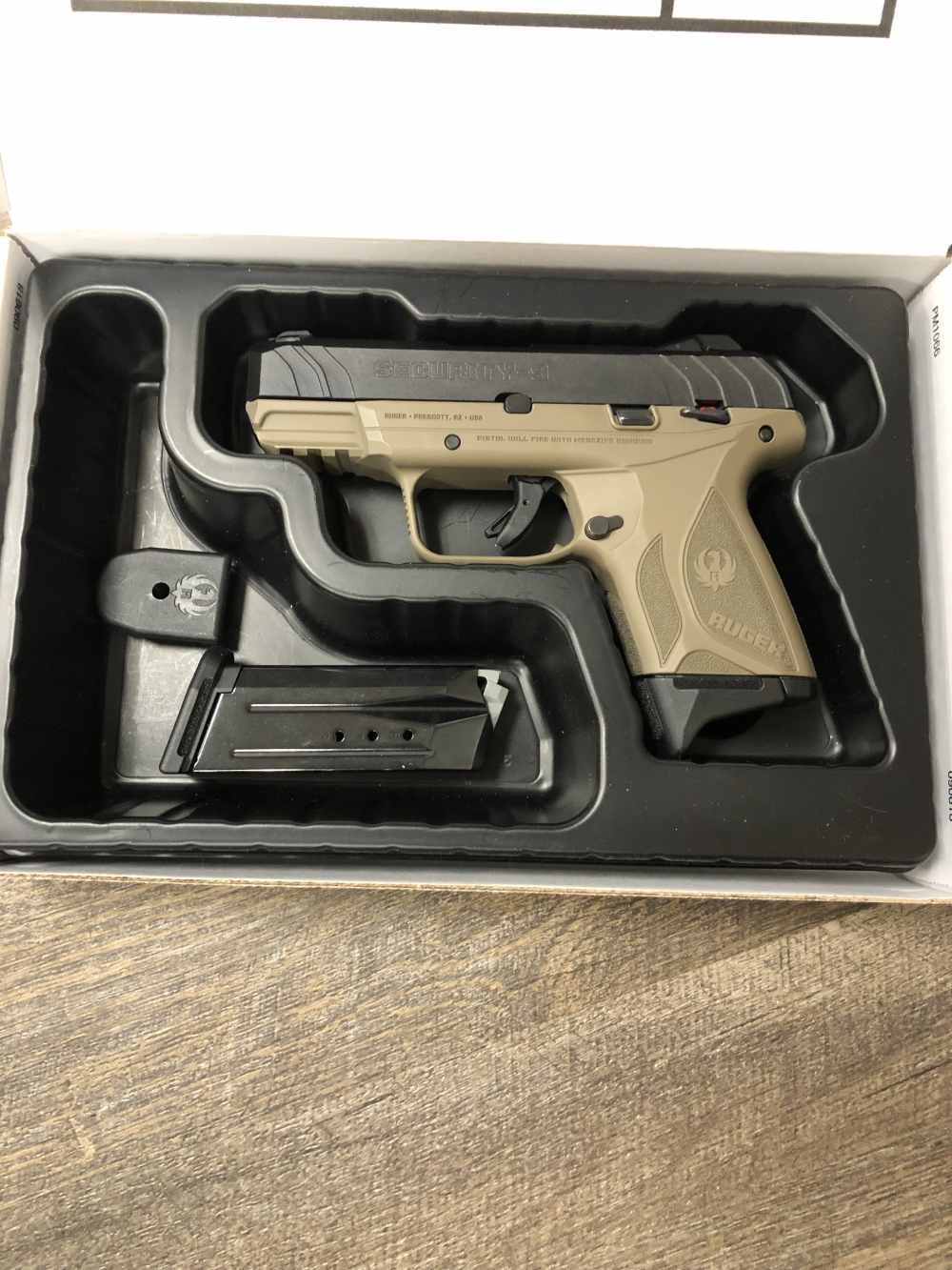 Ruger Security 9 Compact FDE Flat Dark Earth 9mm w 2 Mags, Orig Box 3.42"-img-23