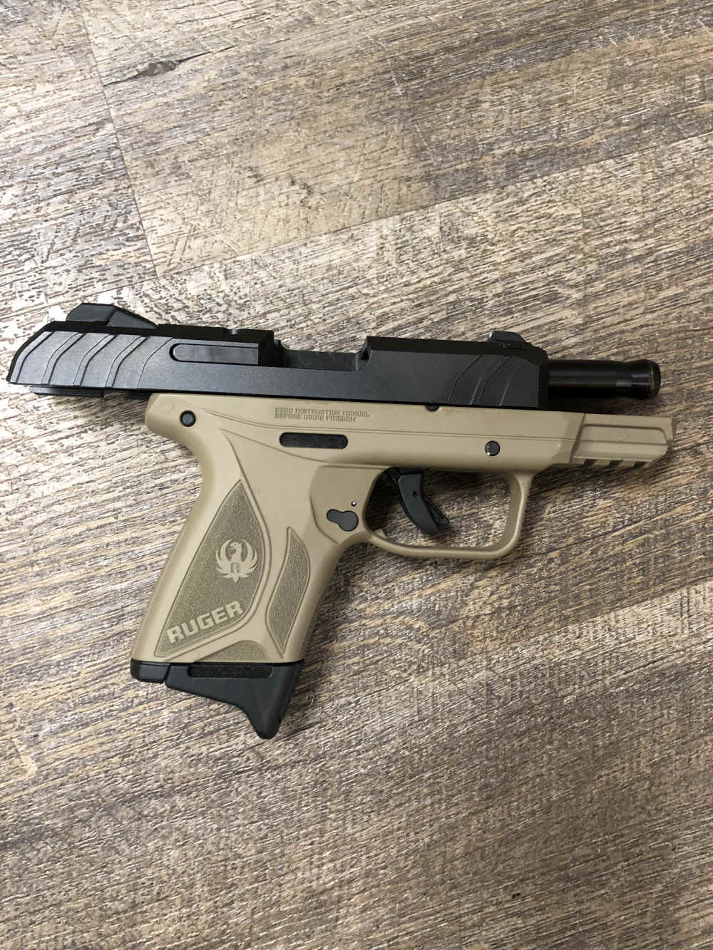 Ruger Security 9 Compact FDE Flat Dark Earth 9mm w 2 Mags, Orig Box 3.42"-img-14