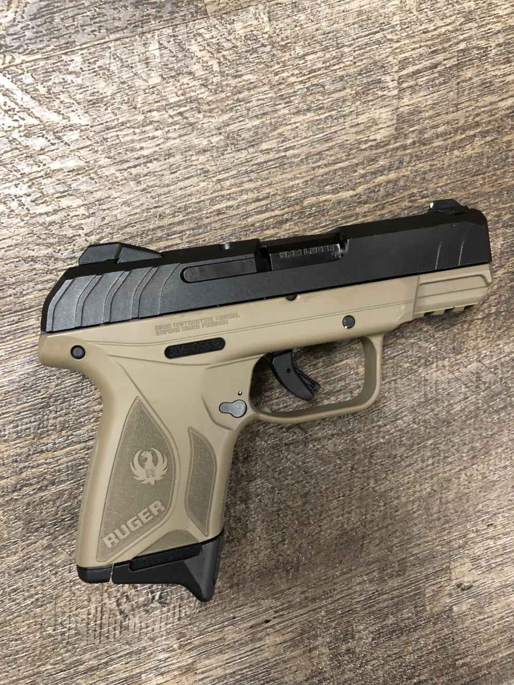 Ruger Security 9 Compact FDE Flat Dark Earth 9mm w 2 Mags, Orig Box 3.42"-img-12