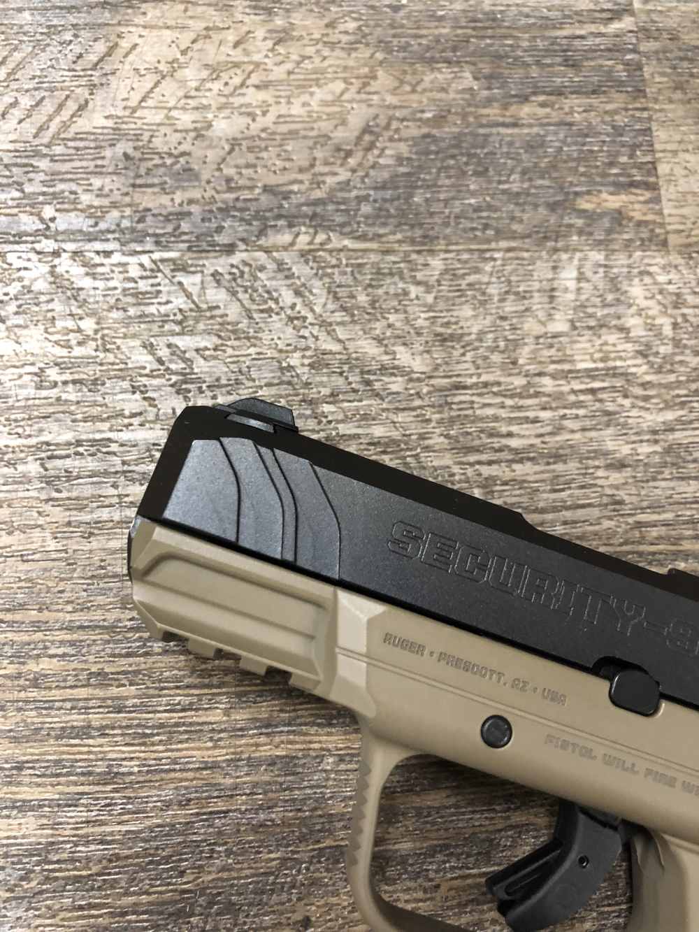 Ruger Security 9 Compact FDE Flat Dark Earth 9mm w 2 Mags, Orig Box 3.42"-img-7