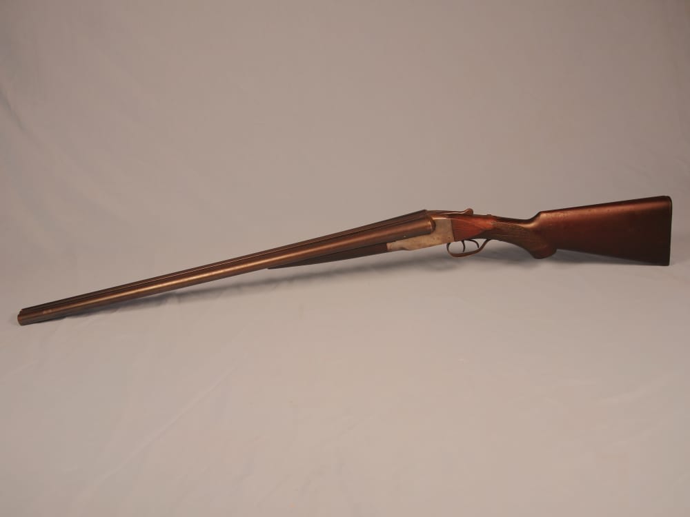 Ithaca Flues 12 Ga Side by Side Shotgun 1916-img-1
