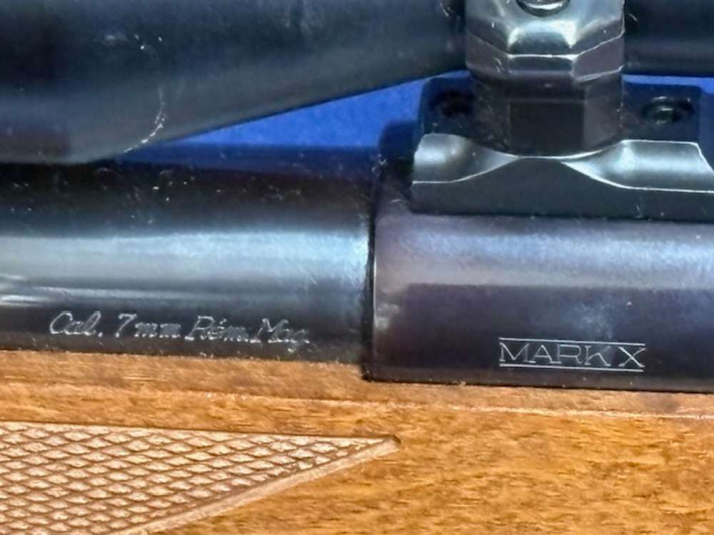 Interarms Mark X in 7mm remington magnum  24" barrel Bushnell scope England-img-3