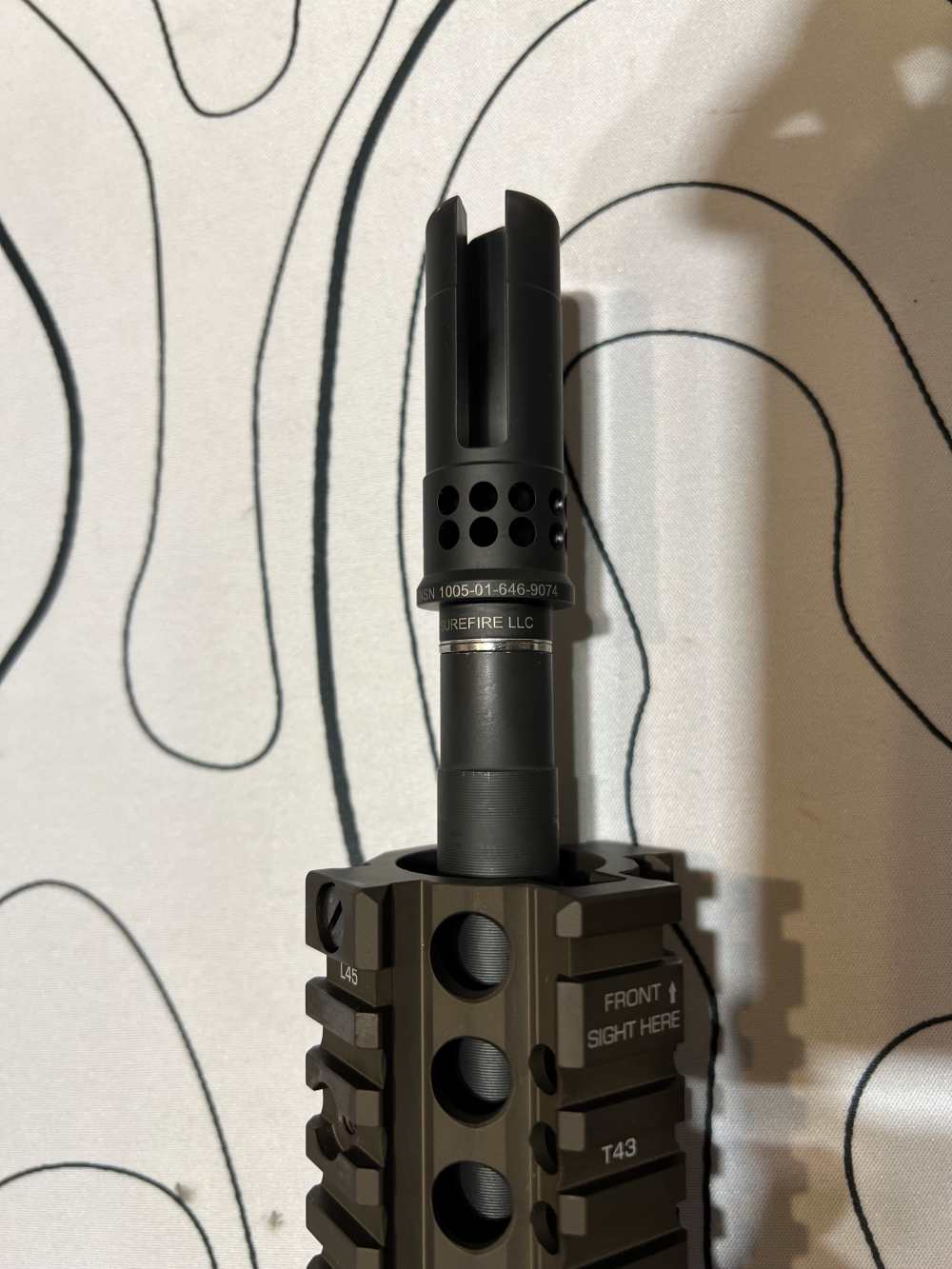 Daniel Defense M4A1 SOCOM barrel Block 2 5.56 Surefire Warcomp.-img-6