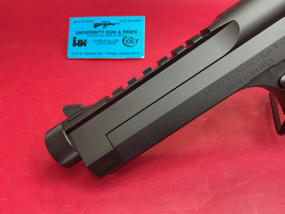 Magnum Research Desert Eagle Mark XIX 50 AE 6” Threaded Barrel DE50THR-img-5