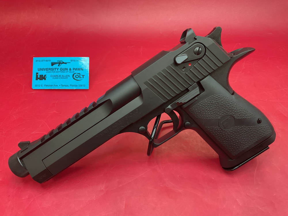 Magnum Research Desert Eagle Mark XIX 50 AE 6” Threaded Barrel DE50THR-img-1