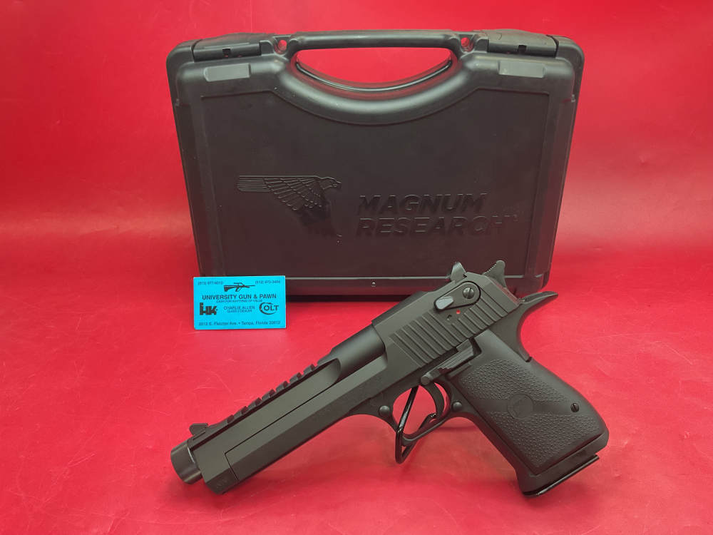 Magnum Research Desert Eagle Mark XIX 50 AE 6” Threaded Barrel DE50THR-img-0