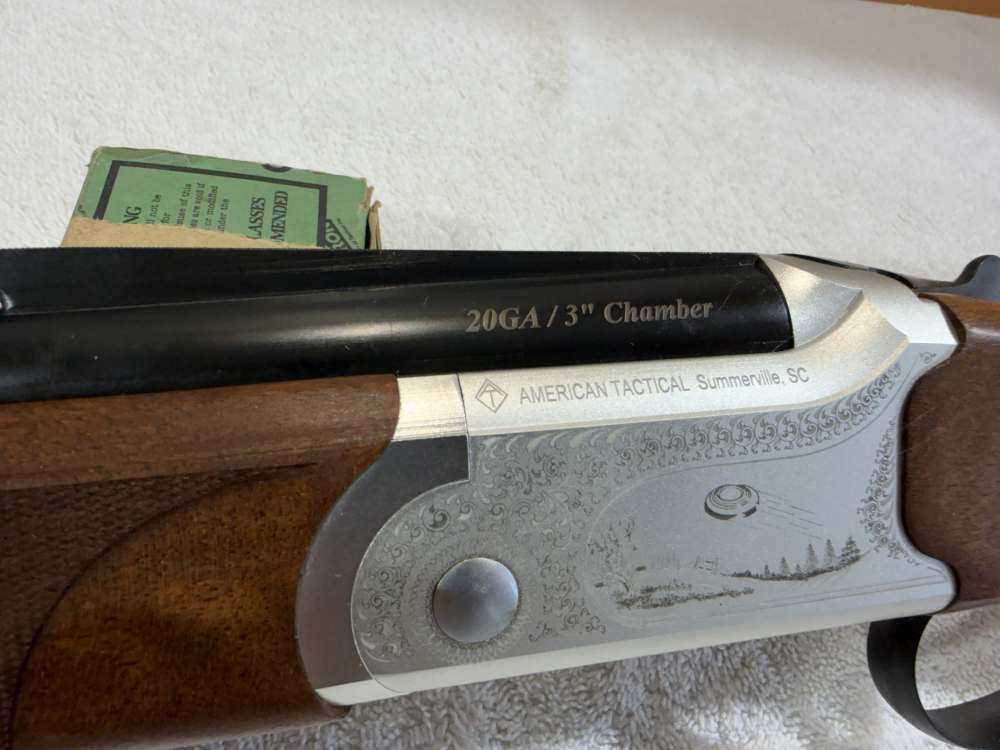 American Tactical Calvary Sport Over/Under 20 Gauge Shotgun-img-2
