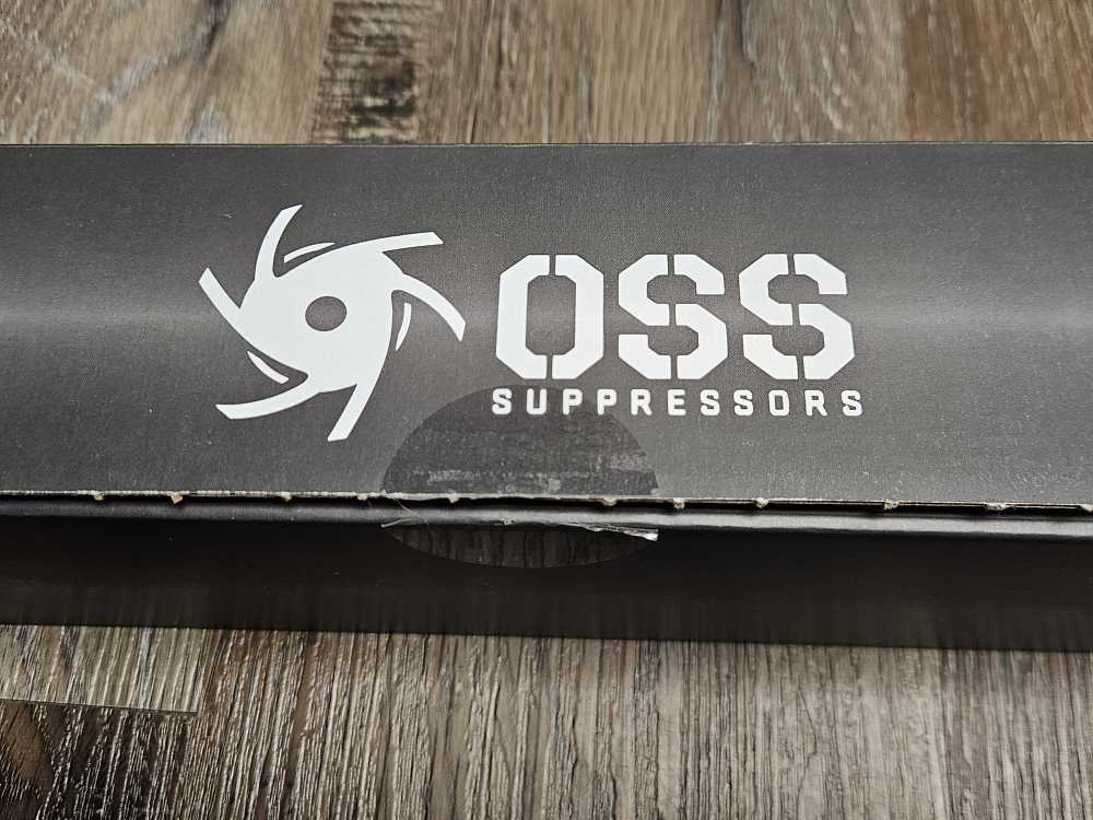 NIB OSS RAD 45 .45 Cal Suppressor Black-img-2