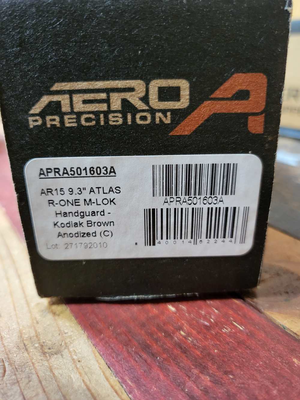Aero Precision Kodiak Brown 9.3" R One Handguard-img-3