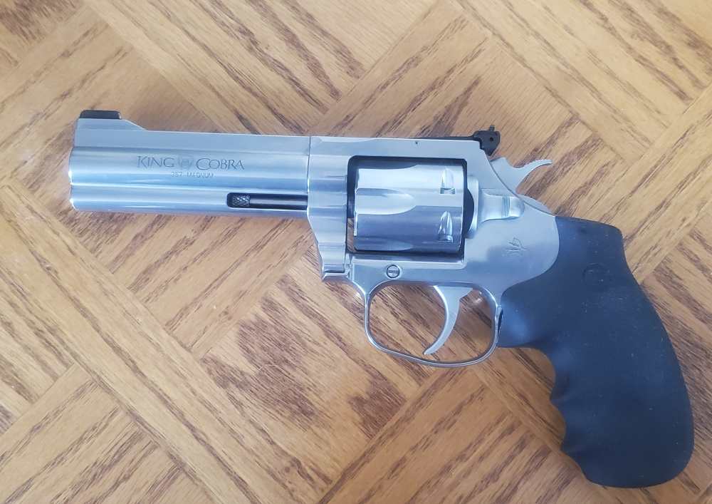 Colt King Cobra 357 Magnum Target 4.25" Barrel UPGRADED w/ Night Sight+-img-15