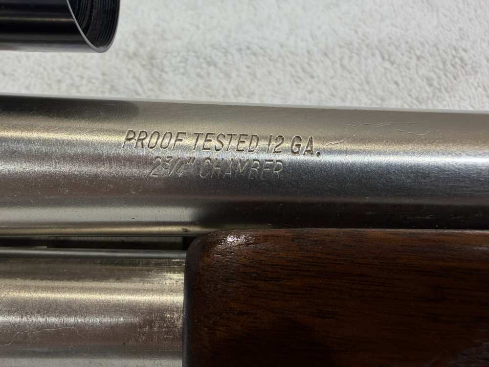 High Standard Flite King 12 Gauge Pump Action Shotgun-img-16
