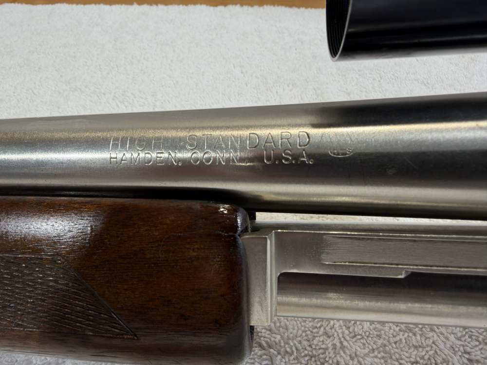 High Standard Flite King 12 Gauge Pump Action Shotgun-img-9