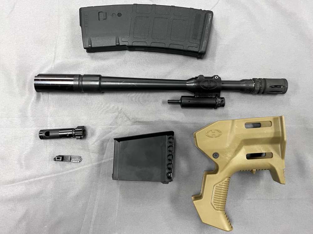 Desert Tech WLVRN Micron Kit 11.5" 5.56 - FDE Grip - Bolt - Mag - NR!-img-12
