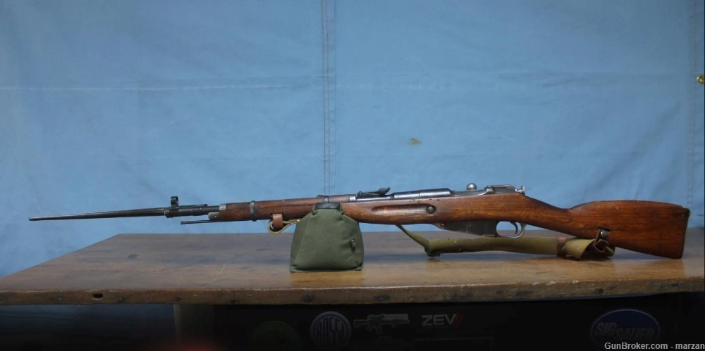 Izhevsk Russian Mosin Nagant M44 7.62x54r Bolt-Action Rifle (01778)-img-19