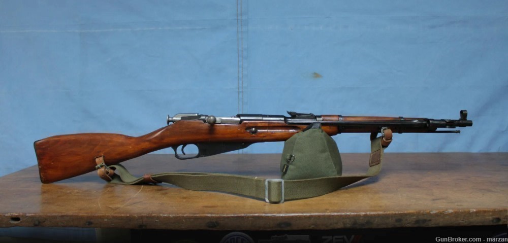 Izhevsk Russian Mosin Nagant M44 7.62x54r Bolt-Action Rifle (01778)-img-13