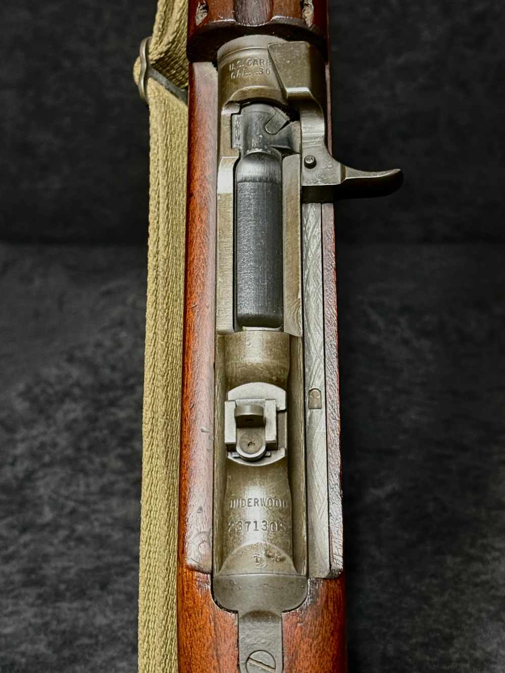 Original as Issue WWII Underwood M1 Carbine M.5 T.75-img-10