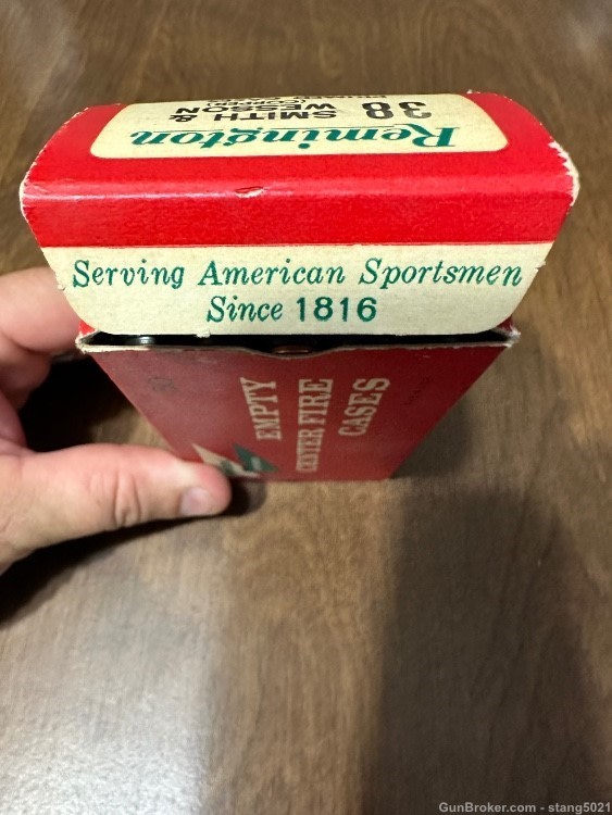 RARE NOS Remington DuPont 38 S&W primed copper reloading “brass” NICE! -img-6