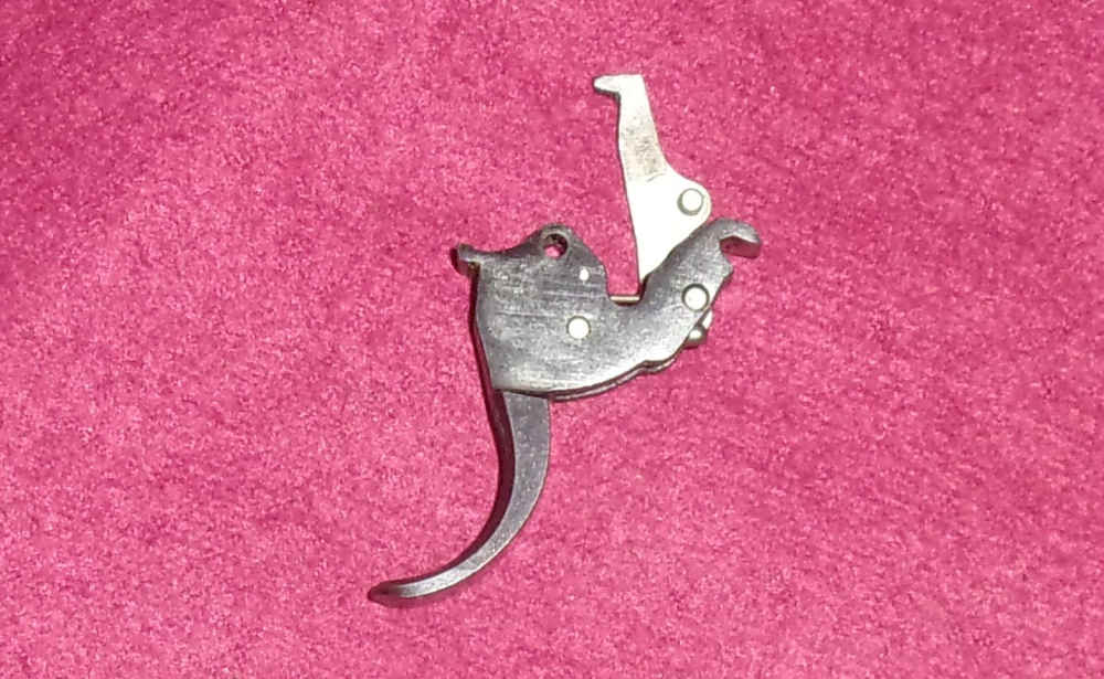 ROSSI 68 38 SPECIAL SERRATED TARGET TRIGGER & 3 PIN HAND ASSEMBLY (BLUE)-img-1