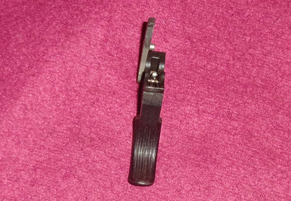 ROSSI 68 38 SPECIAL SERRATED TARGET TRIGGER & 3 PIN HAND ASSEMBLY (BLUE)-img-2