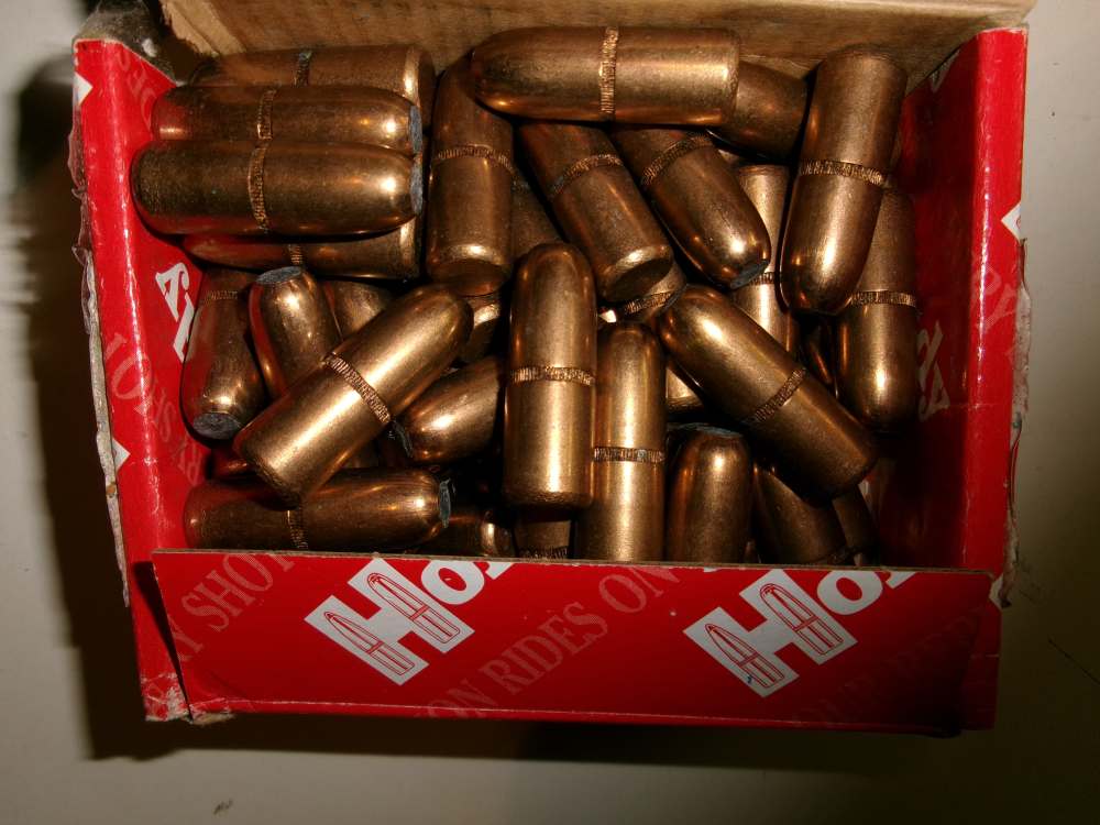 Hornady 45 caliber rifle. 480 grain. Open box of 49 . Price lowered-img-1
