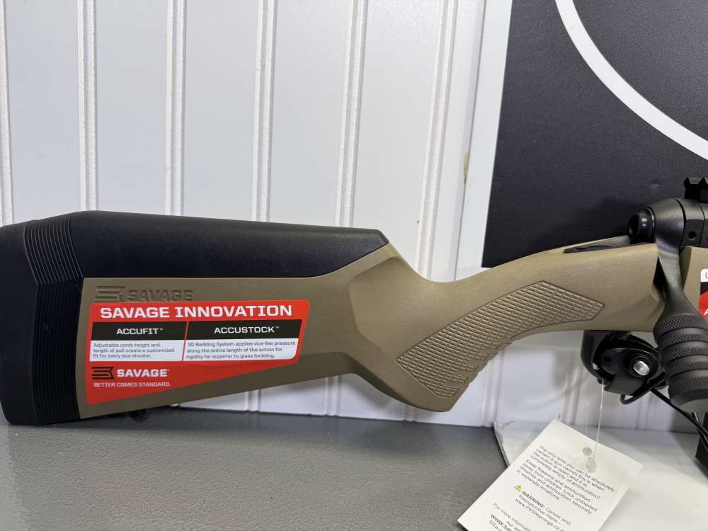 Savage 110 Desert Tactical FDE 24” threaded barrel in 6.5 prc -img-6