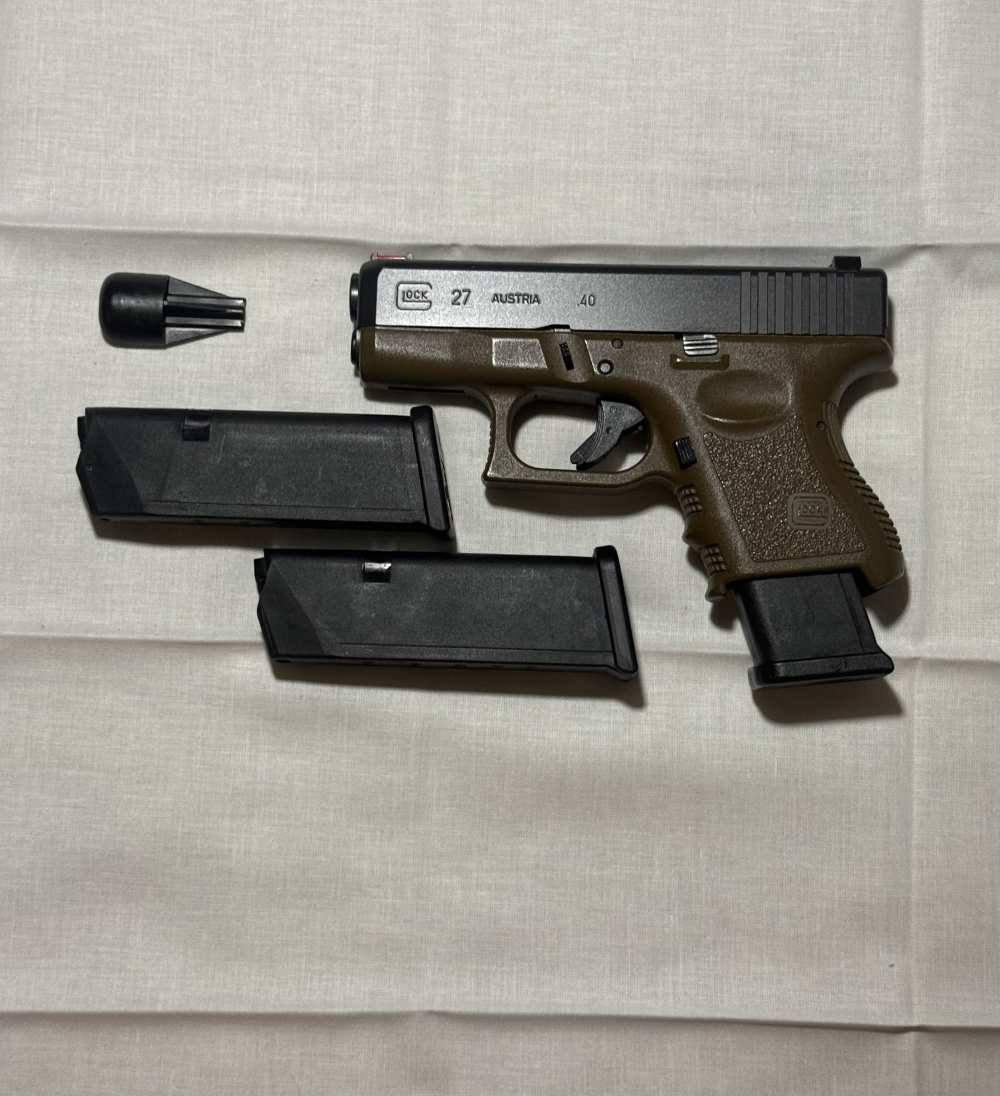 Gen 3 FDE Glock 27 .40 S&W-img-0