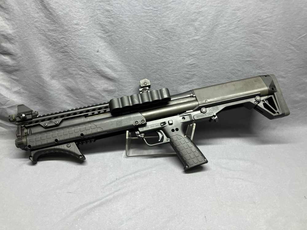 KelTec KSG - 12 Gauge Pump-Action Shotgun w/ Mesa Tactical Rail - 18.5" -img-9