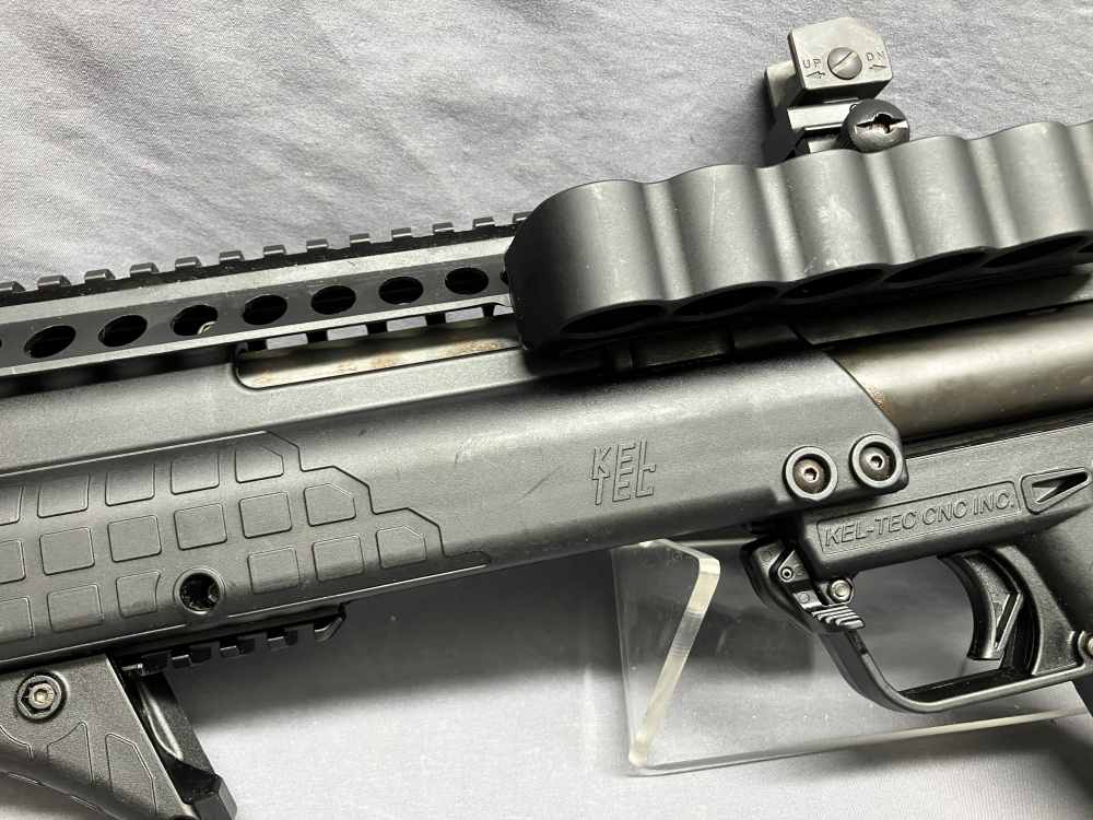 KelTec KSG - 12 Gauge Pump-Action Shotgun w/ Mesa Tactical Rail - 18.5" -img-12