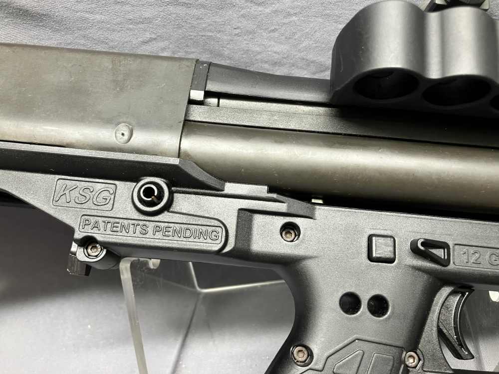 KelTec KSG - 12 Gauge Pump-Action Shotgun w/ Mesa Tactical Rail - 18.5" -img-4