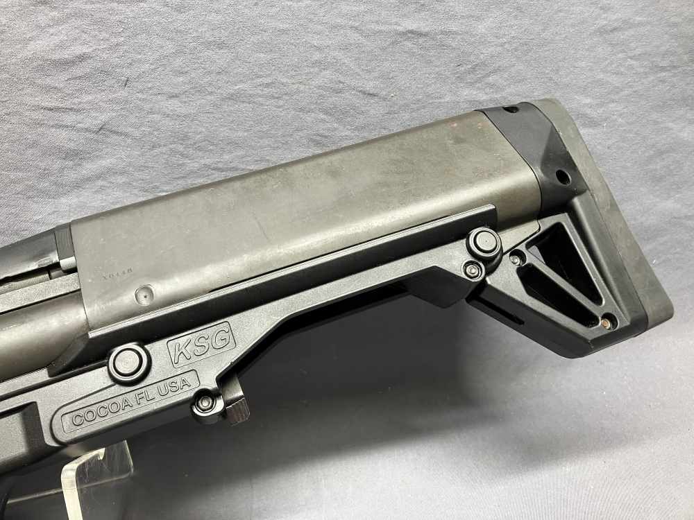 KelTec KSG - 12 Gauge Pump-Action Shotgun w/ Mesa Tactical Rail - 18.5" -img-15